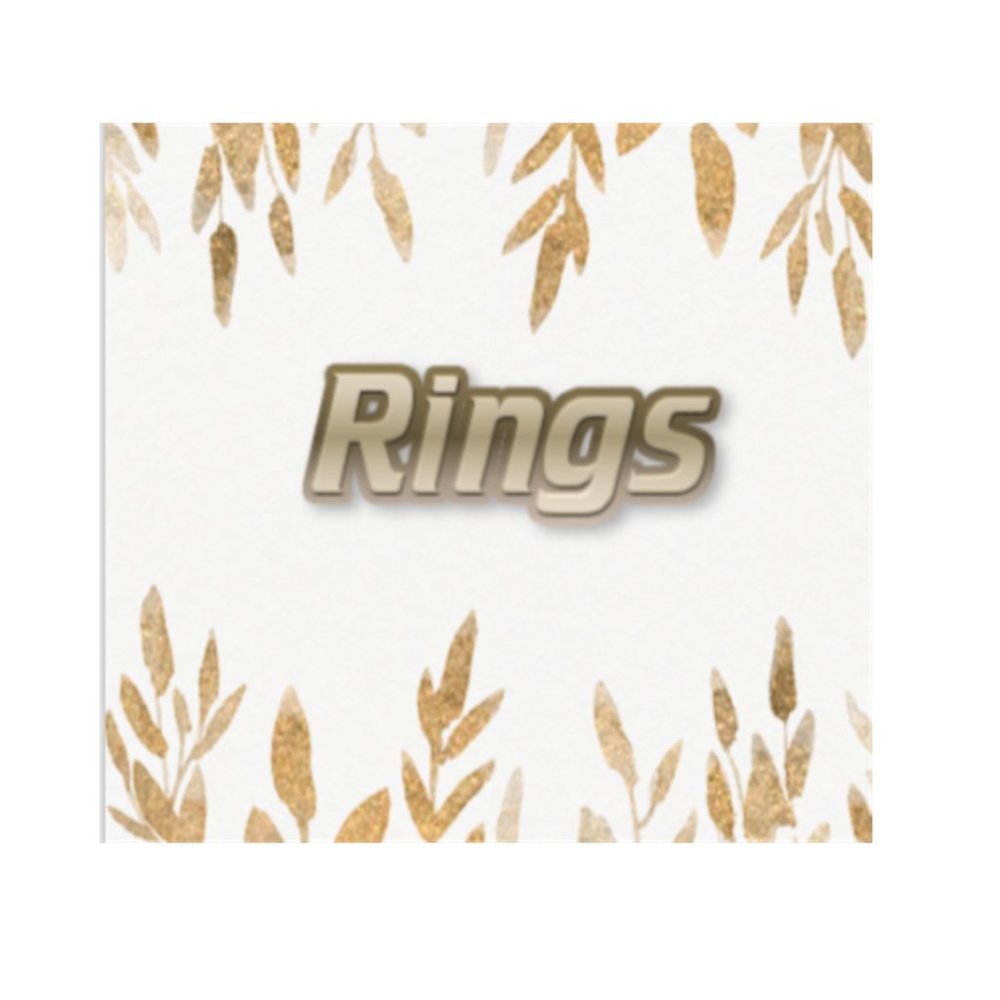 Men/Women/Unisex Rings